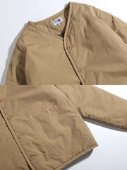 裏キルティング 中綿ジャケット