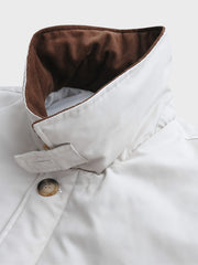 コーデュロイカラー コットン中綿ジャケット