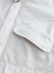 コーデュロイカラー コットン中綿ジャケット