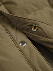 襟付き ダウンシャツ ジャケット