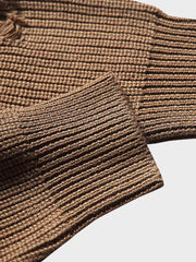 ディストレスト ニットセーター