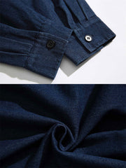 取り外し可能フード デニムジャケット