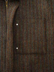 ヘリンボーン ウール ジャケット