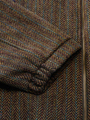 ヘリンボーン ウール ジャケット