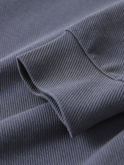 スリットジップ スウェット