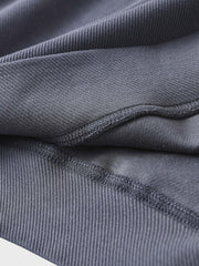 スリットジップ スウェット