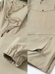 大容量ポケット フード付き スウェット