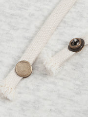 裾絞り 裏起毛コットン スラックス