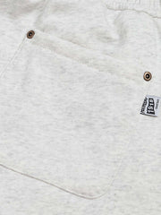 裾絞り 裏起毛コットン スラックス