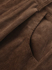 ビッグポケット コーデュロイ スラックス