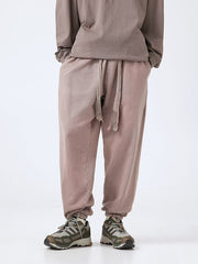 蜡染老化風 ジョガーパンツ