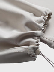 ゴムウエスト ワイド カジュアルパンツ