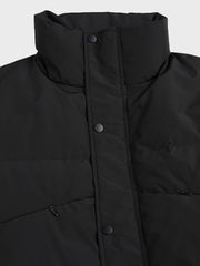 キルティング立襟 ダウンジャケット