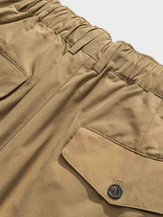 ドローストリング ポケット ワイド スラックス