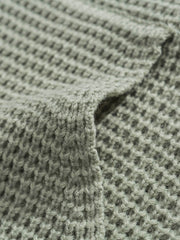 3色展開 ニット フード付きスウェット