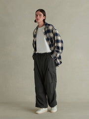 3色 アウトドア パラシュート カーゴパンツ