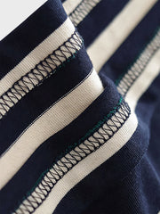 3本針 ストライプ Tシャツ