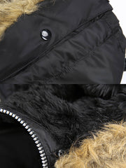 N-3Bフード付き中綿ジャケット