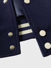 刺繍ベースボールジャケット