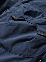 ダブルポケット+フード付き 中綿ジャケット