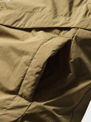 スタンドカラー コットン ベスト