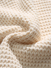 ワッフルニットベスト