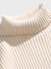 タートルネック アクリル セーター