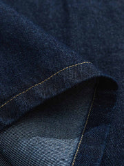 フード付き デニムジャケット