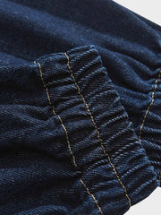 フード付き デニムジャケット