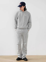 パラシューターダブルプリーツスウェットパンツ