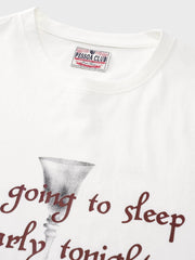 ワイングラス プリント Tシャツ