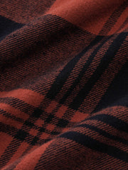 赤いチェック柄 ハンティングシャツジャケット