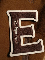 ウール混 ツイードベースボールジャケット