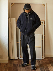 ウール混 ツイードベースボールジャケット