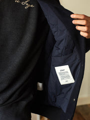 ウール混 ツイードベースボールジャケット