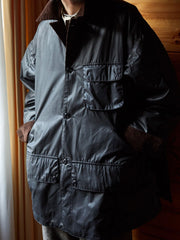 キルティング ハンティングコート