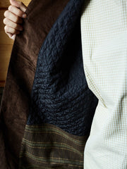 キルティング ハンティングコート