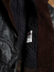 キルティング ハンティングコート