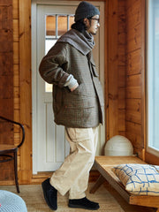 キルティング ハンティングコート