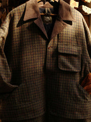 キルティング ハンティングコート