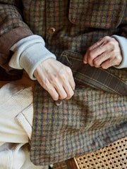 キルティング ハンティングコート