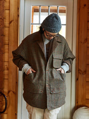 キルティング ハンティングコート