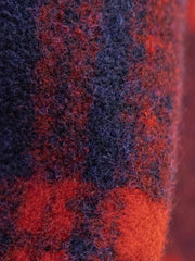 チェック柄 ウールジャケット