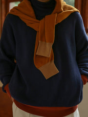 カシミヤタートル ネックニット