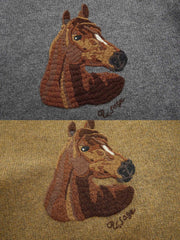 フィッシャーマン ウールケーブル セーター