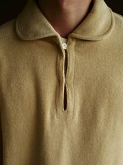 コットンタオル 丸襟 プルオーバー