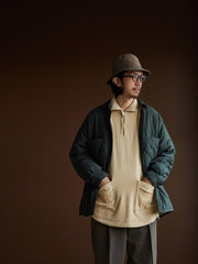 コットンタオル 丸襟 プルオーバー