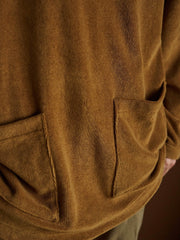 コットンタオル 丸襟 プルオーバー