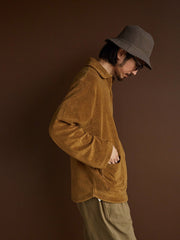 コットンタオル 丸襟 プルオーバー