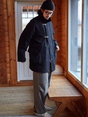 フライトボタン テクスチャードコート